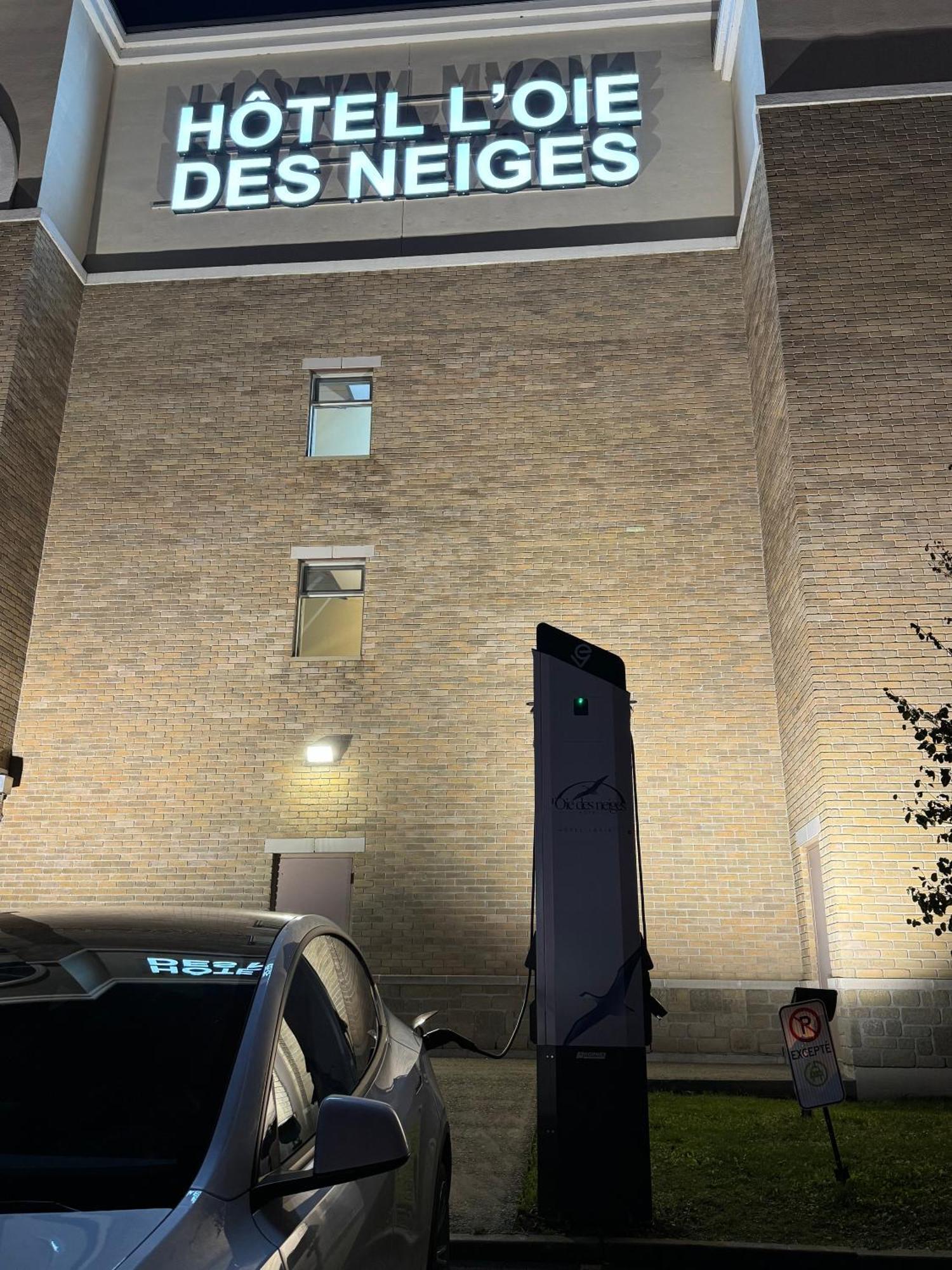 Hotel L'Oie Des Neiges Levis Exterior photo